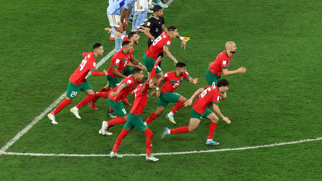 Marruecos sorprende y se mete a Cuartos de Final