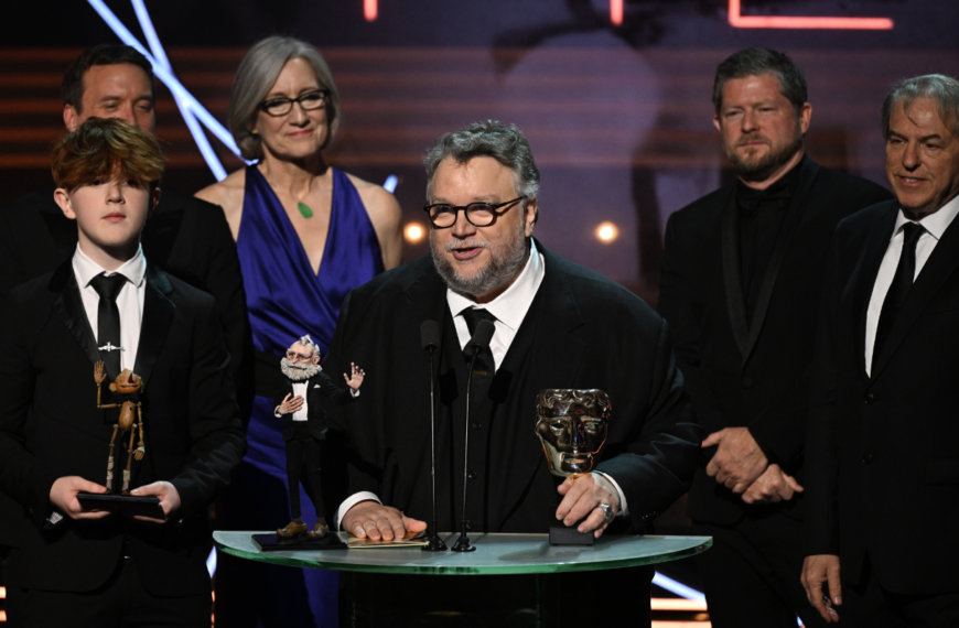 Del Toro gana BAFTA a mejor película animada con Pinocho