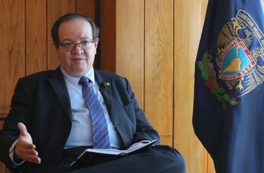 Leonardo Lomelí es el nuevo rector de la UNAM