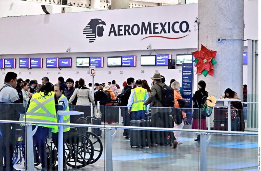 Cancelación de vuelos de Aeroméxico afectó a 19 mil pasajeros
