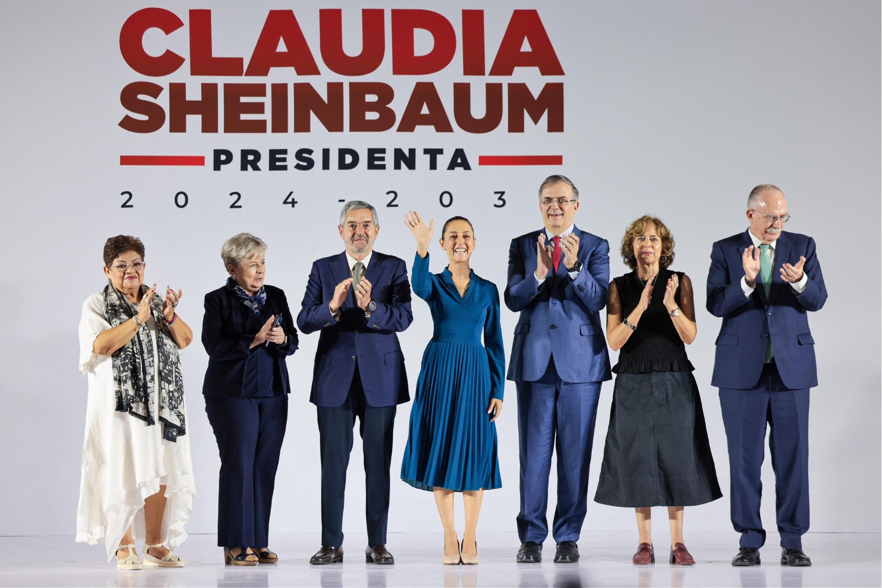 Miembros del gabinete de Claudia Sheinbaum
