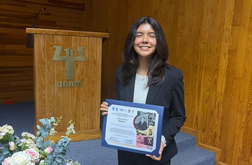 Estudiante de Psicología de la UDEM obtiene segundo lugar nacional en concurso de ensayo
